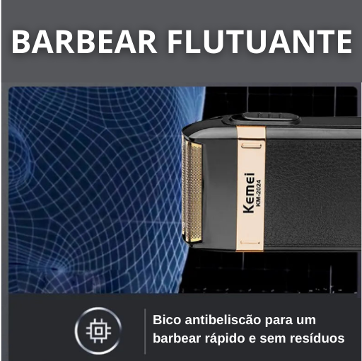 Barbeador masculino elétrico